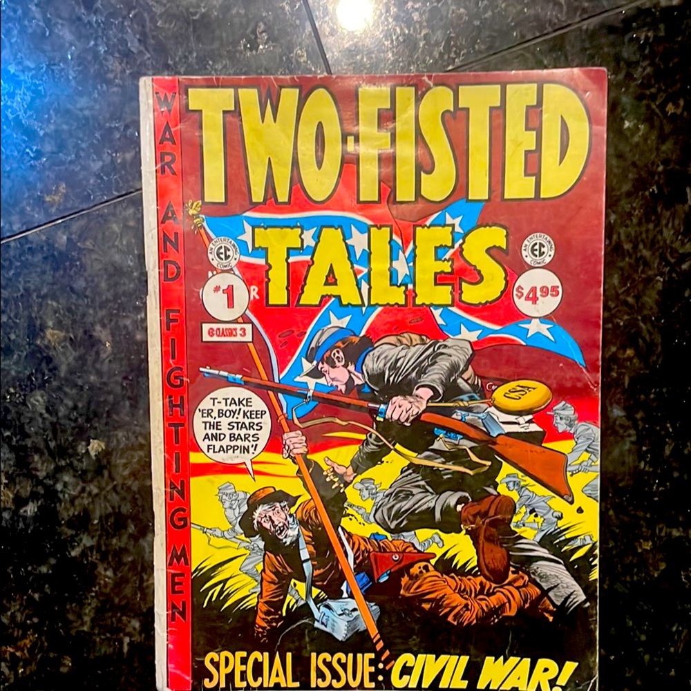“Two Fisted Tales” #1 Special Issue: Civil War Comic Book